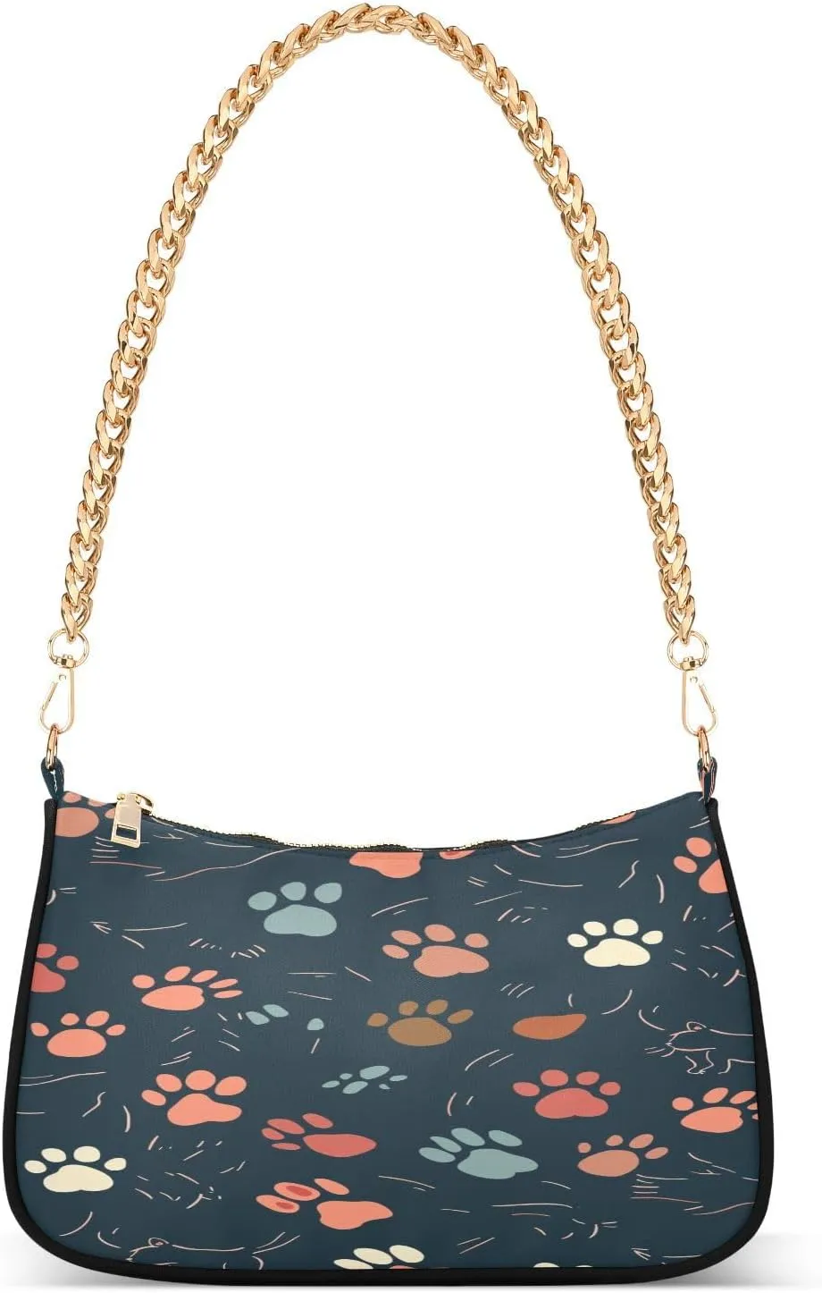 Palm Trees Blue Mini Bag, Crossbody Bags