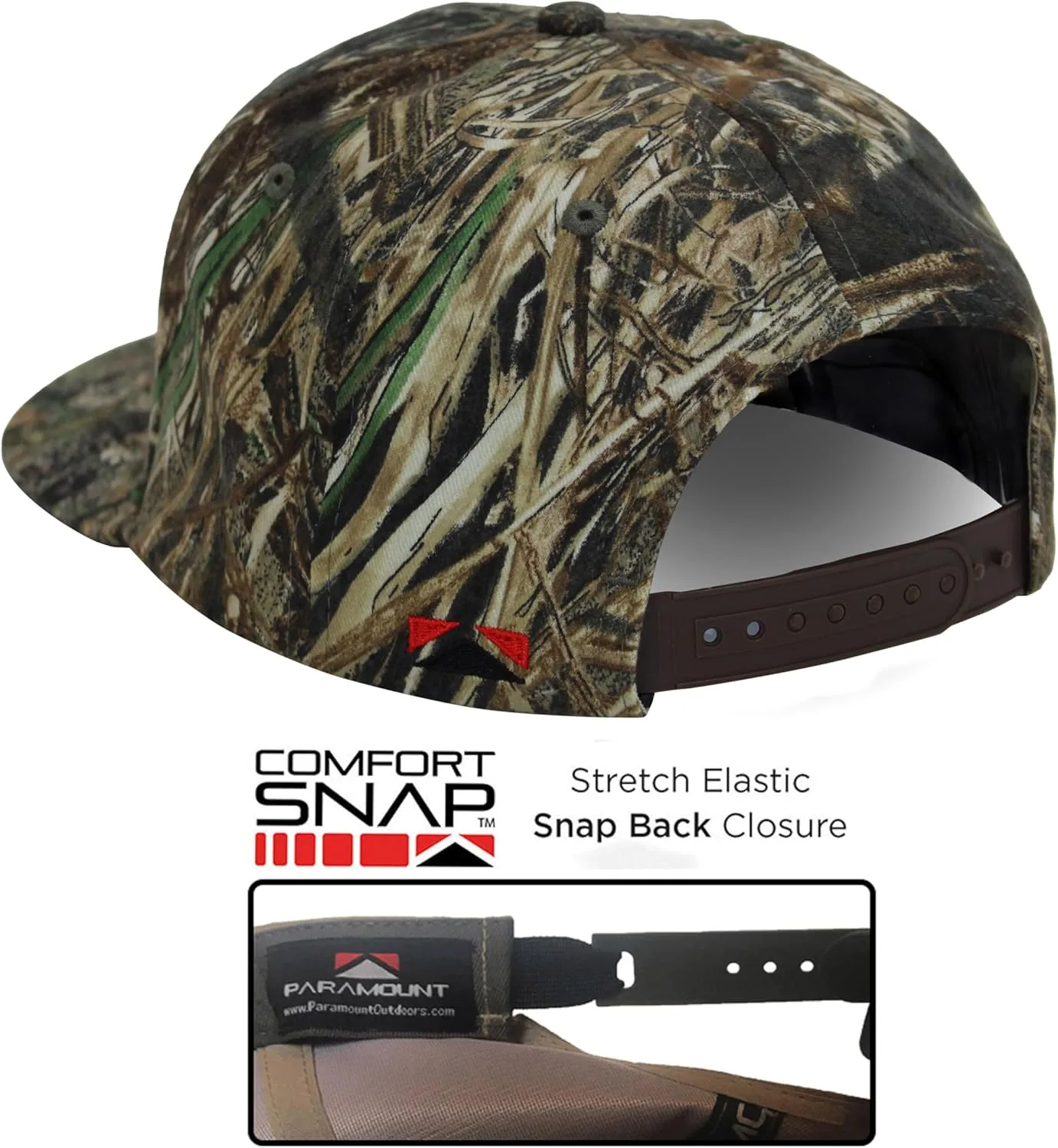 Paramount Outdoors Retriever Hunting Dog Hats for Men Performance Fabrics Stretch Elastic Snapback