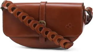 Patricia Nash Leather Vilette Chainlink Shoulder Bag