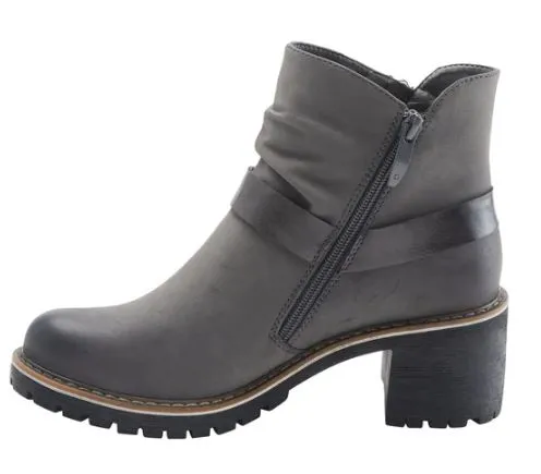 Patrizia Grey Firewood Womens Short Booties