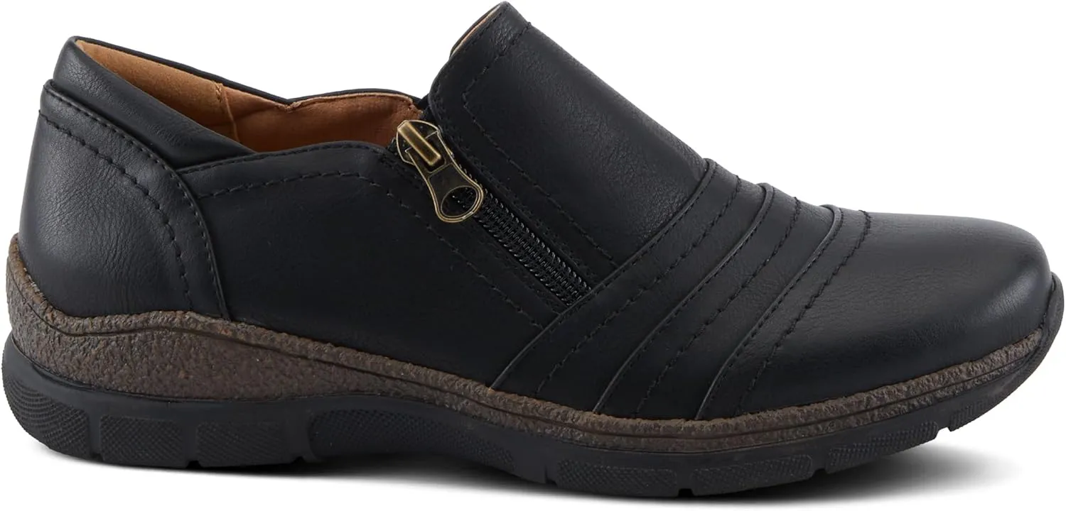 PATRIZIA Women's RIGNY Wedge Shoes with Tonal Stitching, Padded Back Collar, and Comfortable Fit