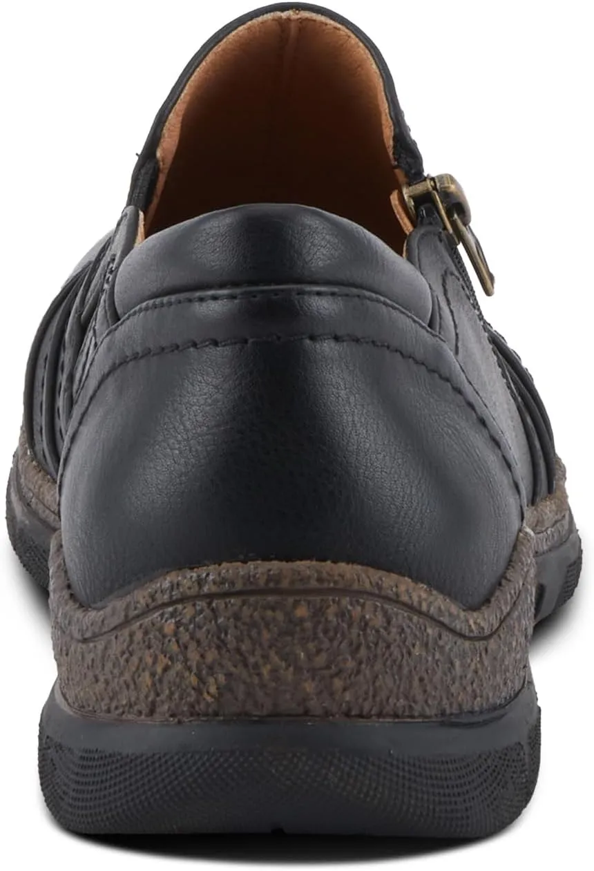 PATRIZIA Women's RIGNY Wedge Shoes with Tonal Stitching, Padded Back Collar, and Comfortable Fit