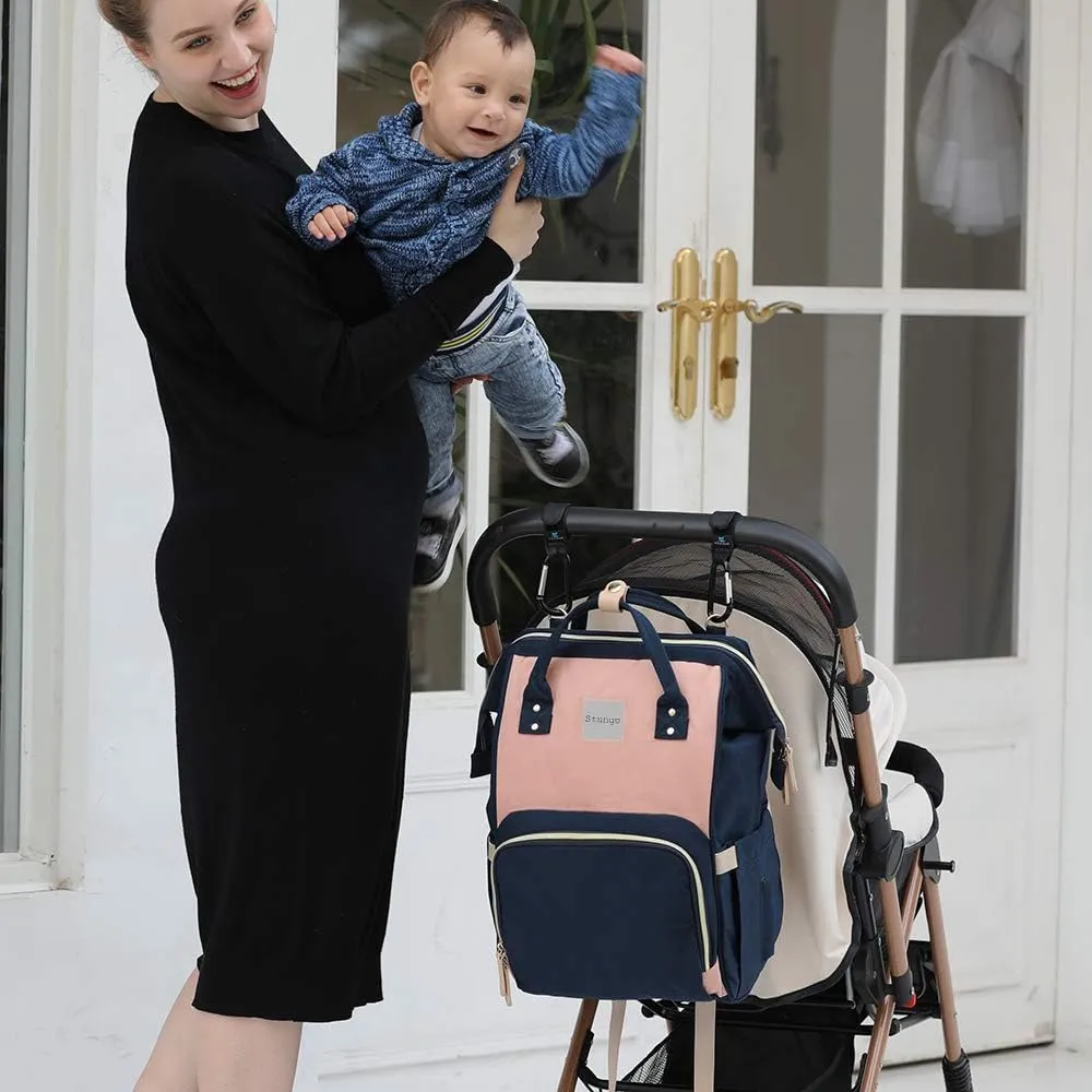 PERSONALIZED Large Diaper Knapsack/Tote Backpack/Messenger Shoulder Bag