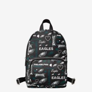 Philadelphia Eagles Logo Love Mini Backpack