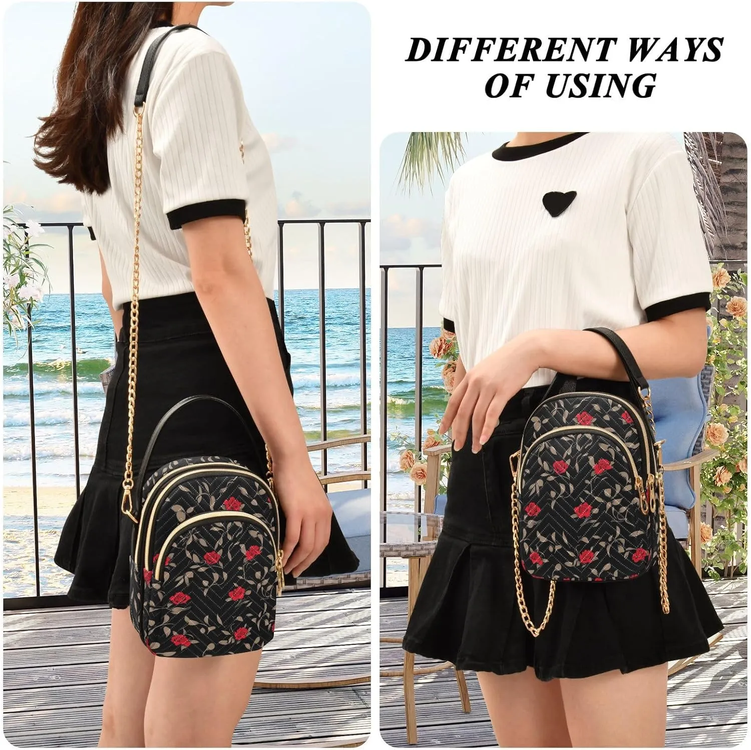 Phone Purse Women Small Cell Wallet Crossbody Bags Women's Crossbody Handbags Mini Shoulder Bag