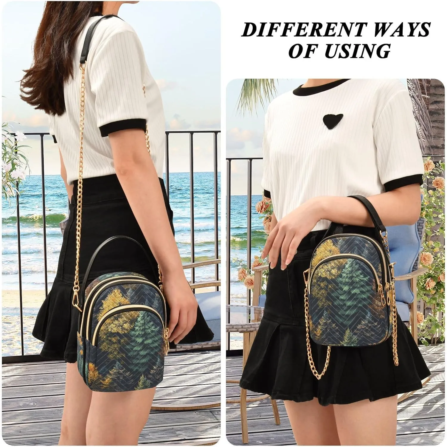 Phone Purse Women Small Cell Wallet Crossbody Bags Women's Crossbody Handbags Mini Shoulder Bag