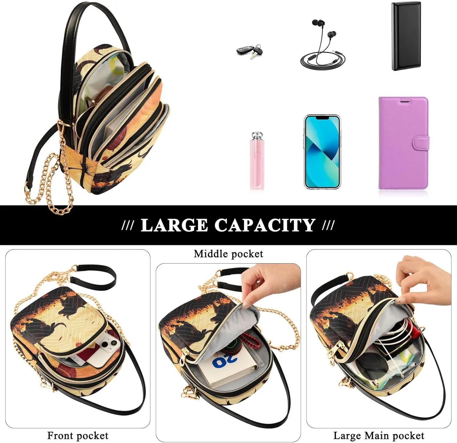 Phone Purse Women Small Cell Wallet Crossbody Bags Women's Crossbody Handbags Mini Shoulder Bag