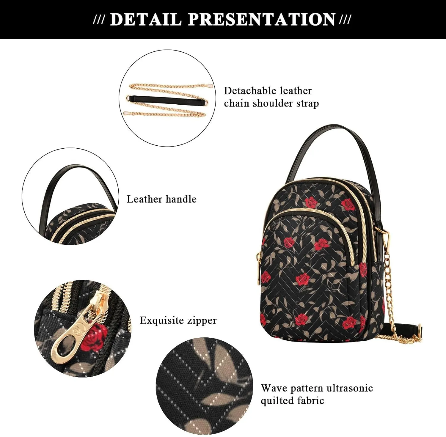 Phone Purse Women Small Cell Wallet Crossbody Bags Women's Crossbody Handbags Mini Shoulder Bag