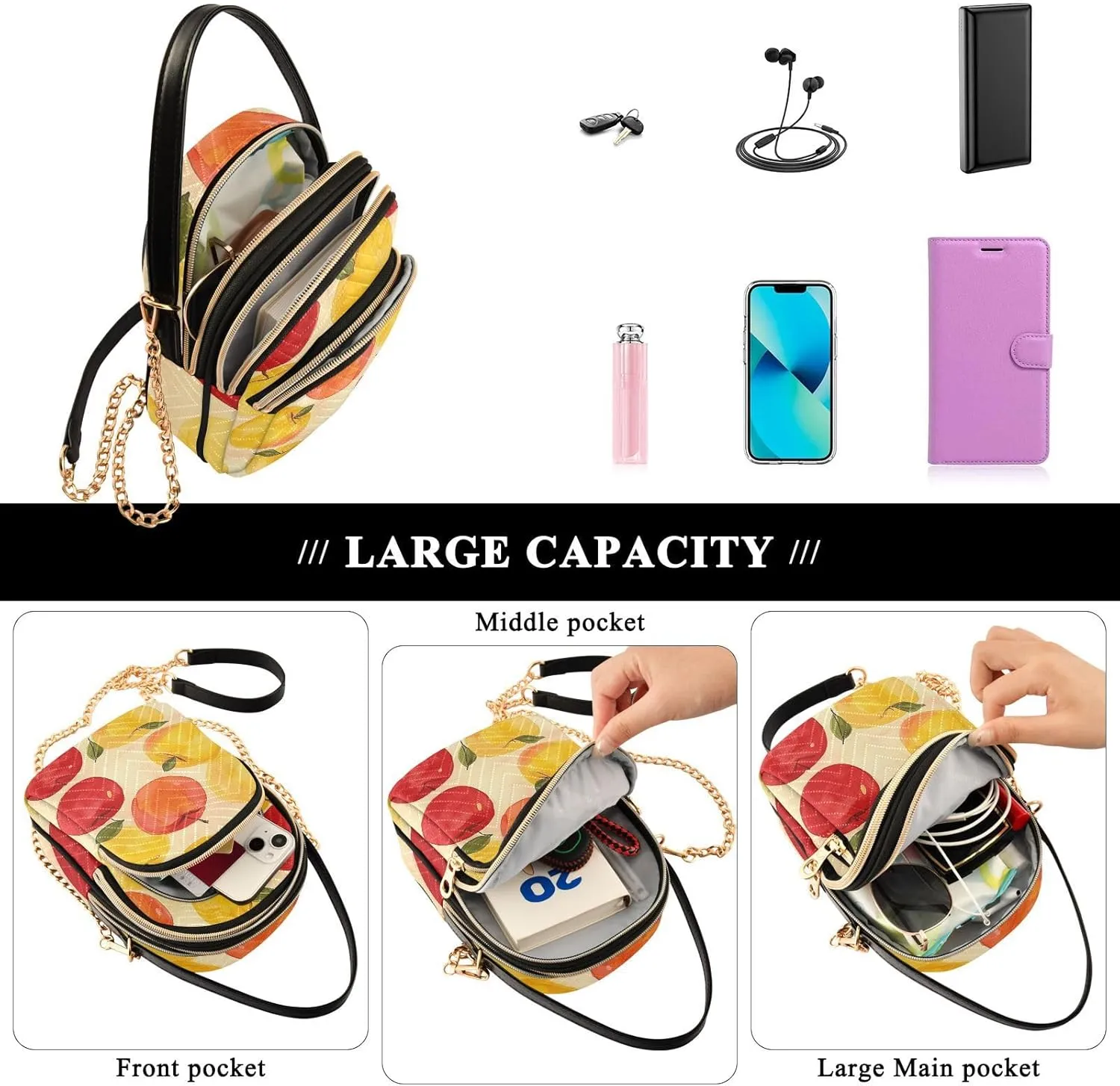 Phone Purse Women Small Cell Wallet Crossbody Bags Women's Crossbody Handbags Mini Shoulder Bag
