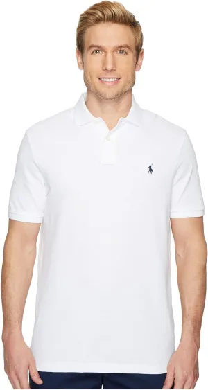 Polo Ralph Lauren Classic Fit Mesh Polo White MD