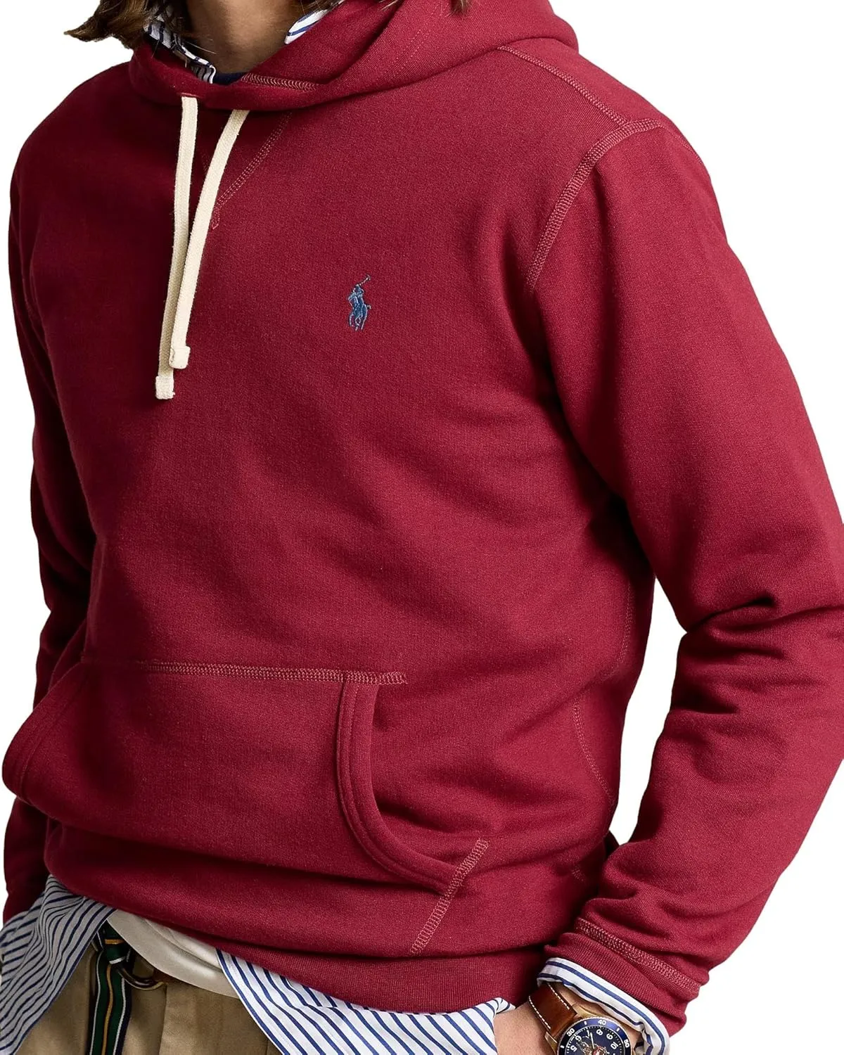 POLO RALPH LAUREN Mens Cabin Fleece Hoodied Sweatshirt