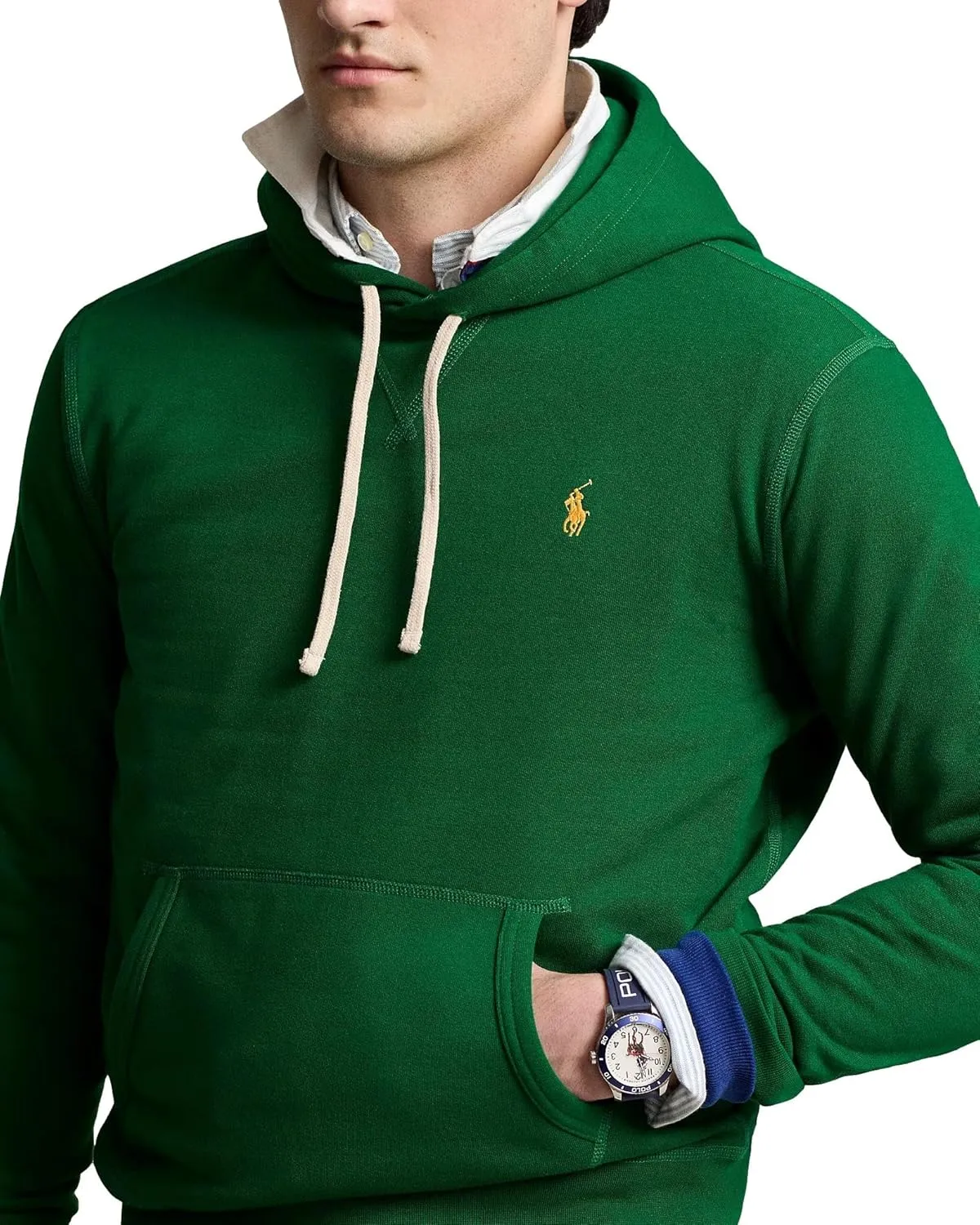 POLO RALPH LAUREN Mens Cabin Fleece Hoodied Sweatshirt