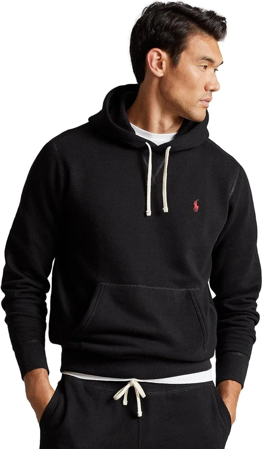 POLO RALPH LAUREN Mens Cabin Fleece Hoodied Sweatshirt