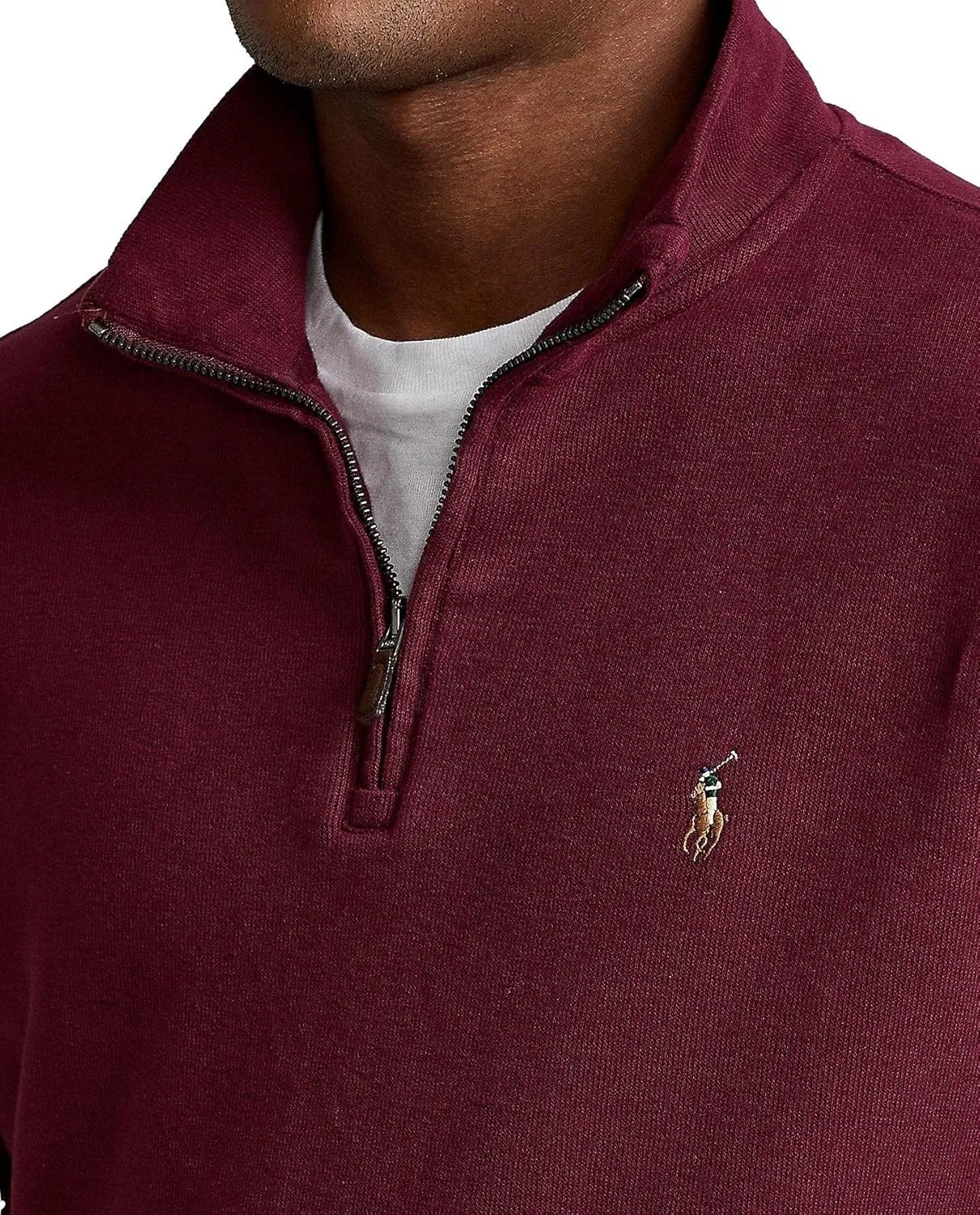 Polo Ralph Lauren Men's Long Sleeve Fleece Quarter Zip Sweatshirt