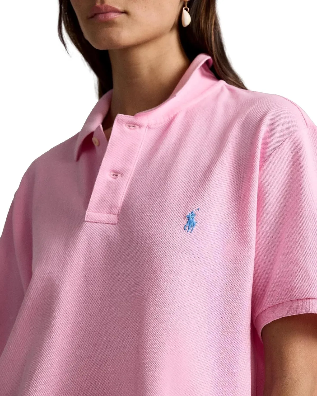 Polo RL Women's Classic Fit Mesh Pony Shirt