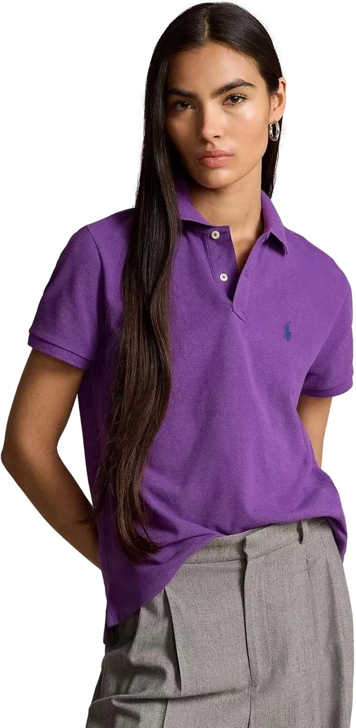 Polo RL Women's Classic Fit Mesh Pony Shirt