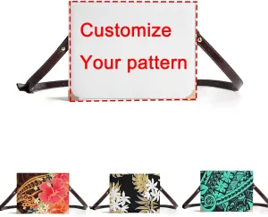 Polynesian Women'S Crossbody Bag Custom Vintage Art Book Storage Bag Party Custom Temperament Women'S Bag