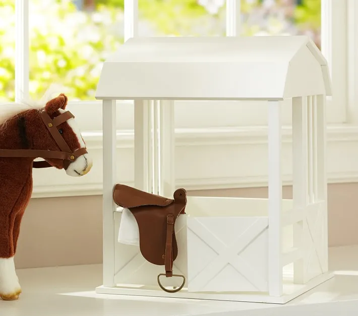 Pottery Barn Kids Plush Doll Horse-Rare VHTF