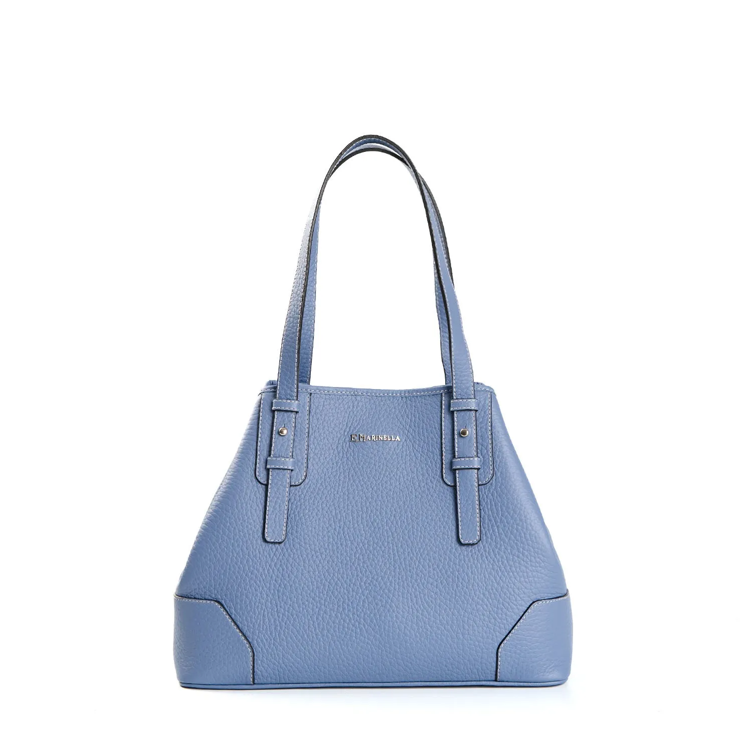 POWDER BLUE MIDI TOTE BAG