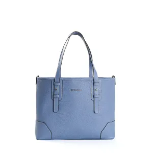 POWDER BLUE MIDI TOTE BAG