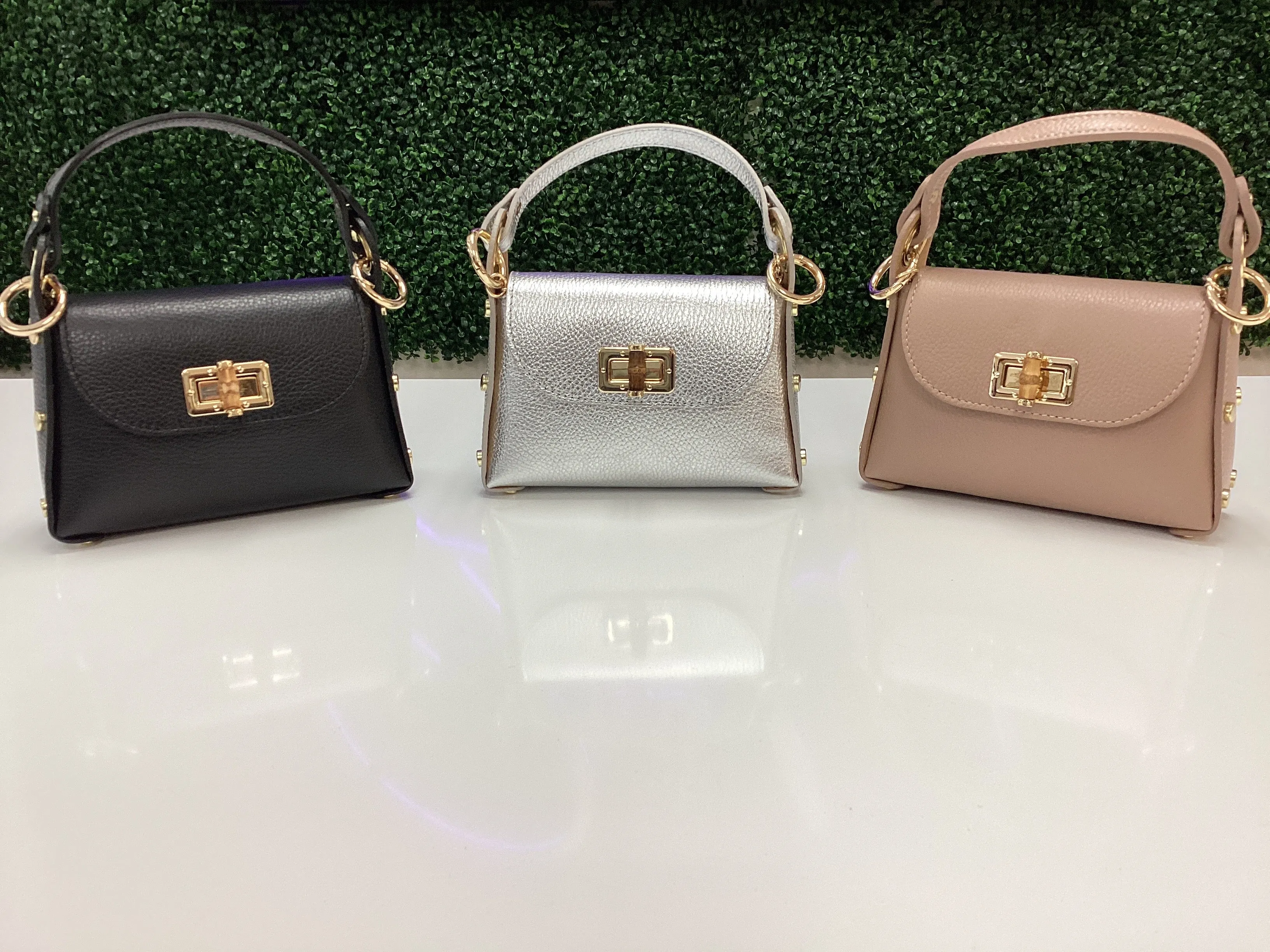 Purse-Leather Handbag