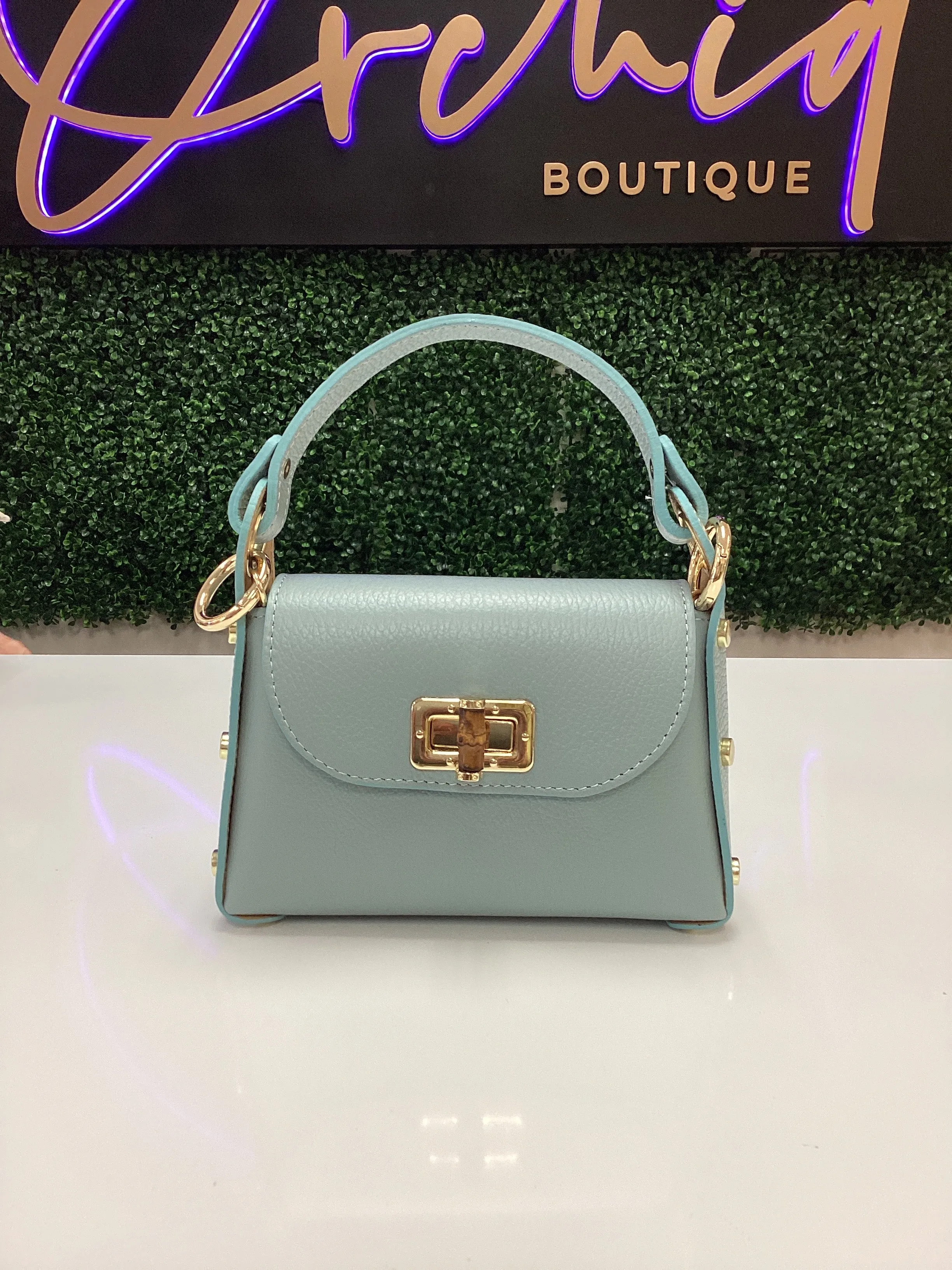 Purse-Leather Handbag