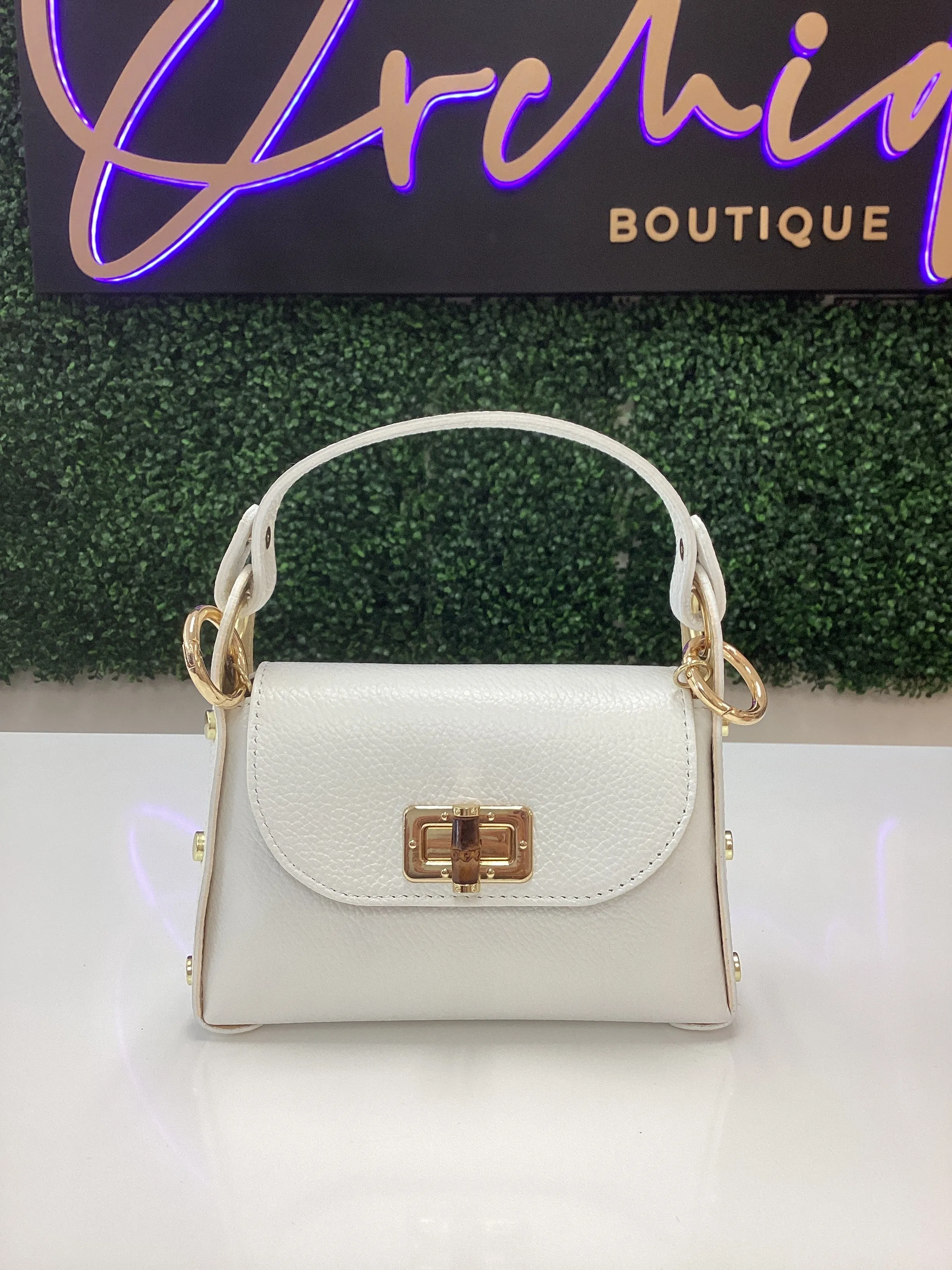 Purse-Leather Handbag