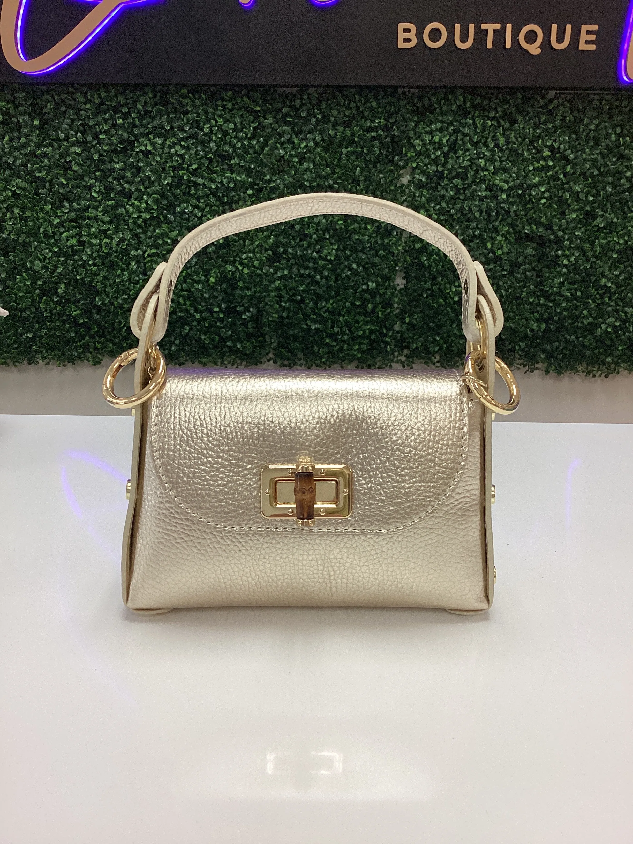 Purse-Leather Handbag