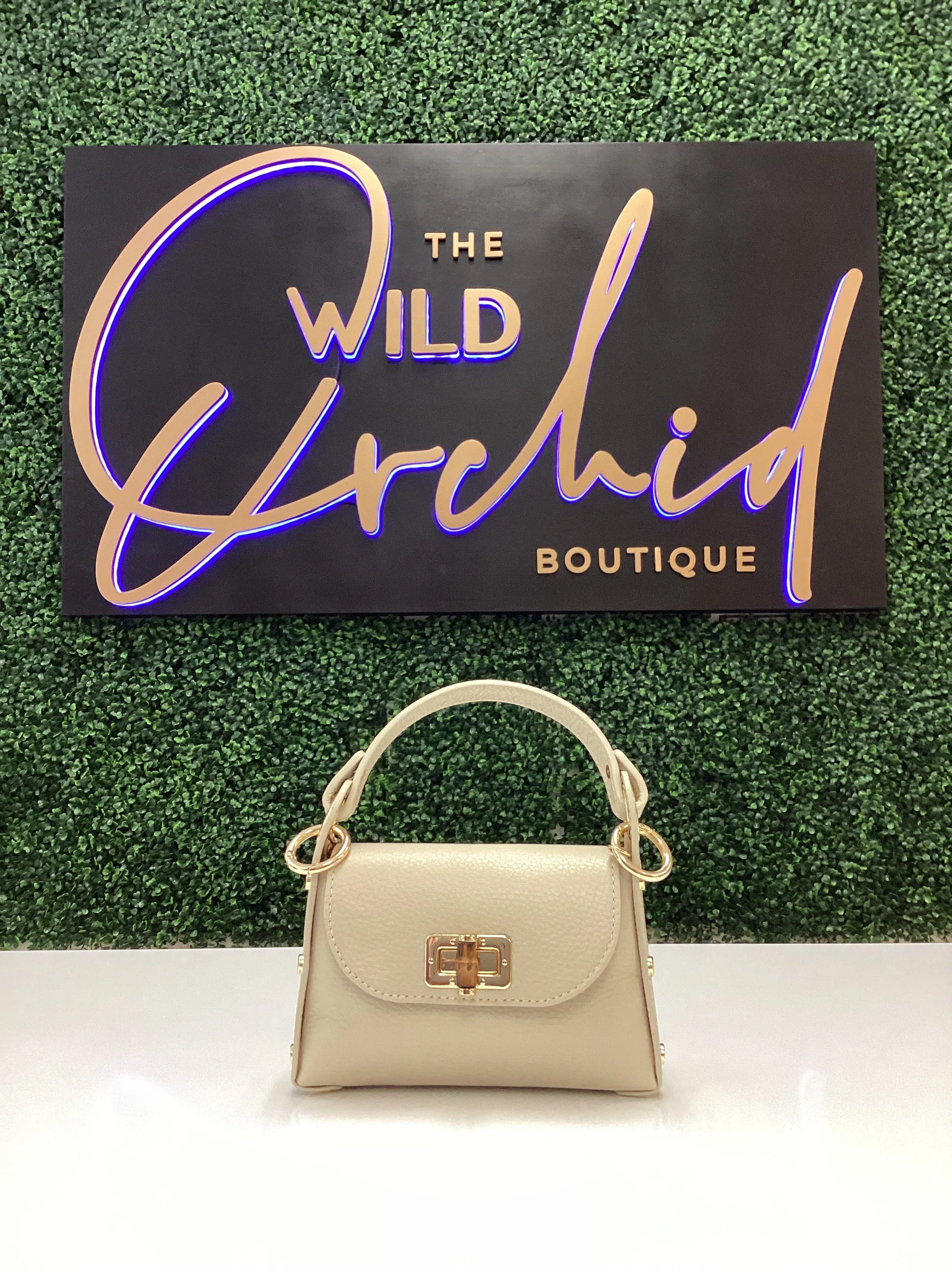 Purse-Leather Handbag