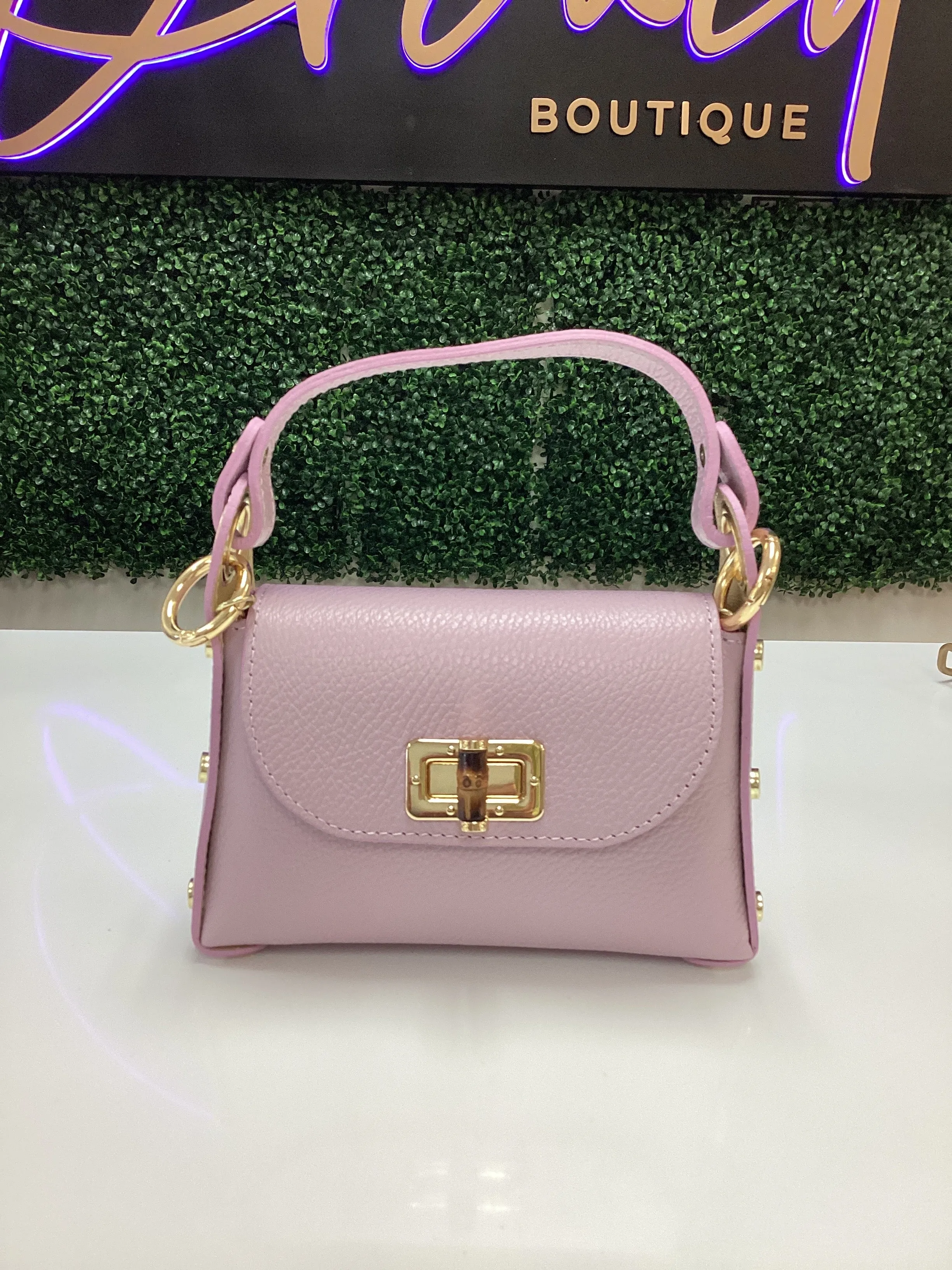 Purse-Leather Handbag