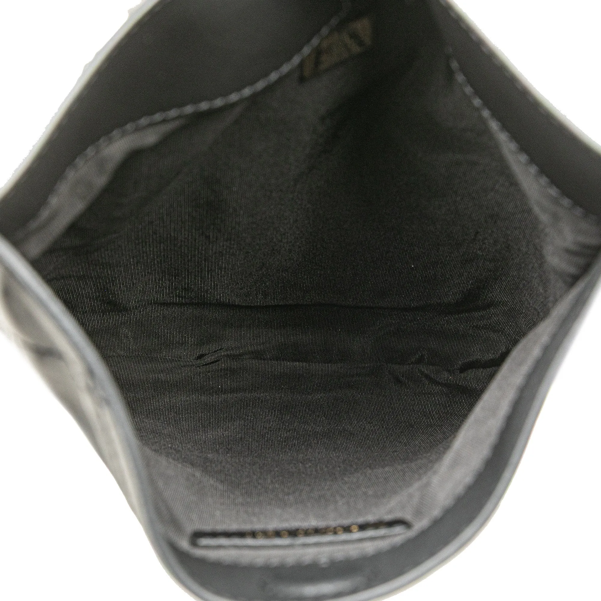 Quilted Calfskin Chain Flat Shoulder Bag