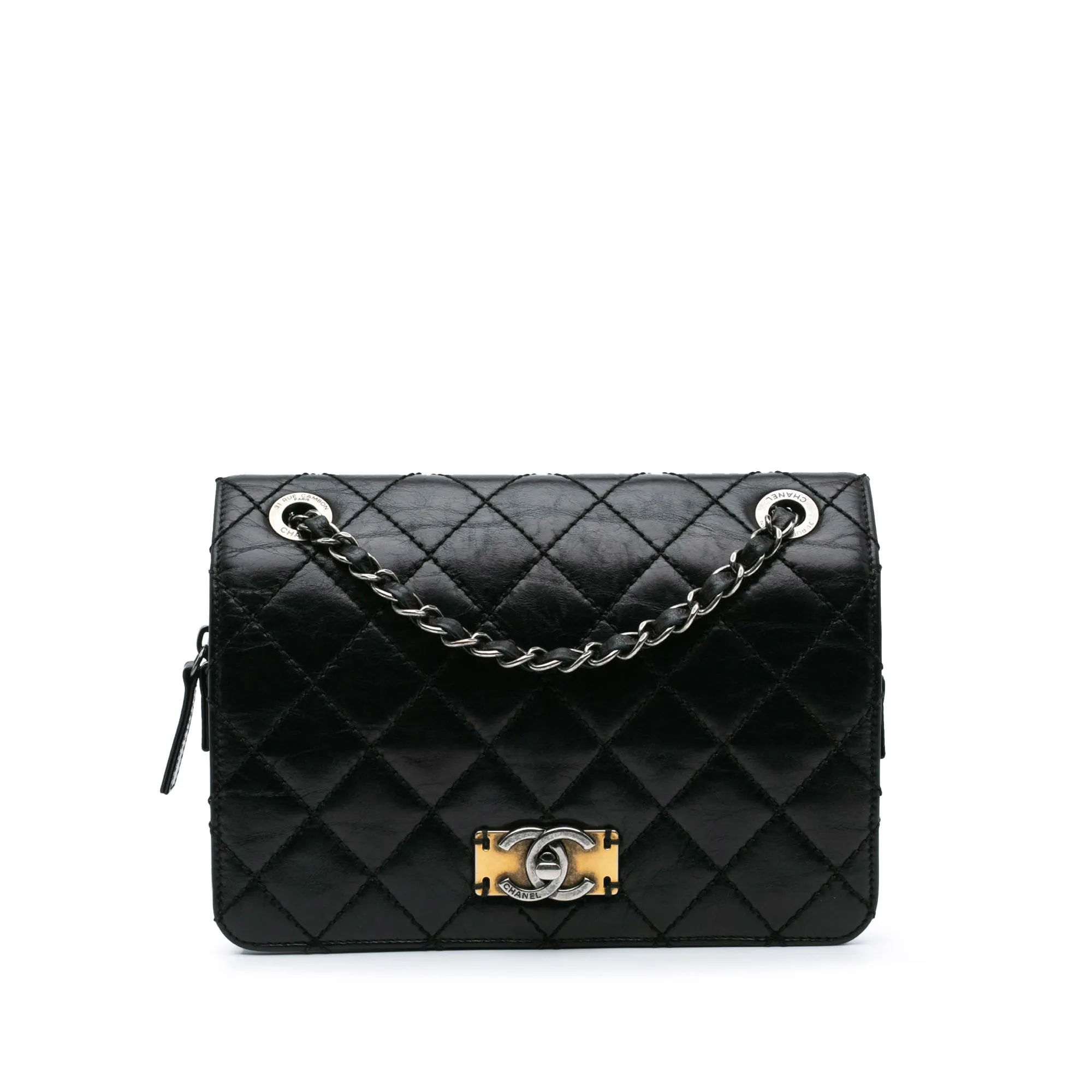 Quilted Calfskin Day Trip Flap
