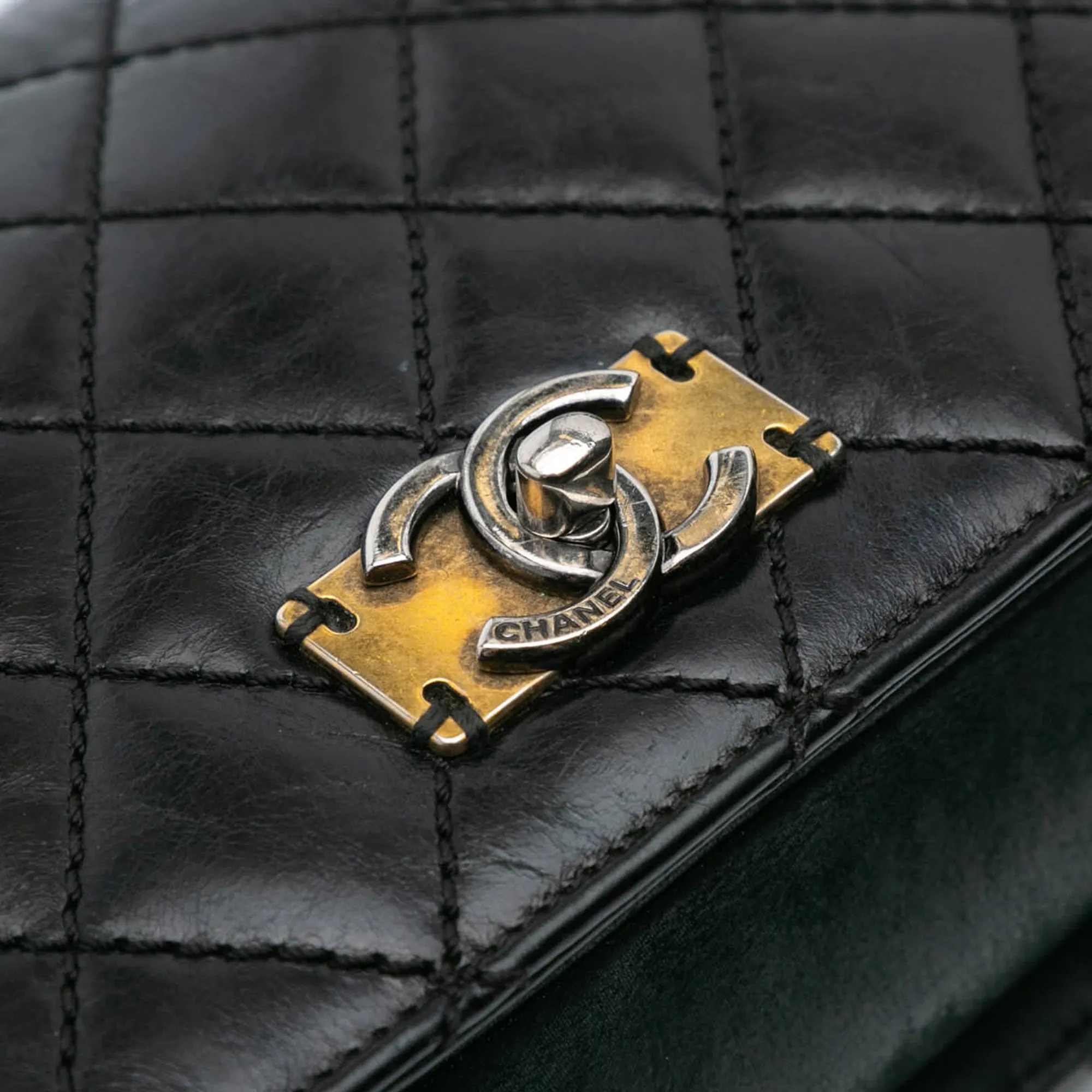 Quilted Calfskin Day Trip Flap
