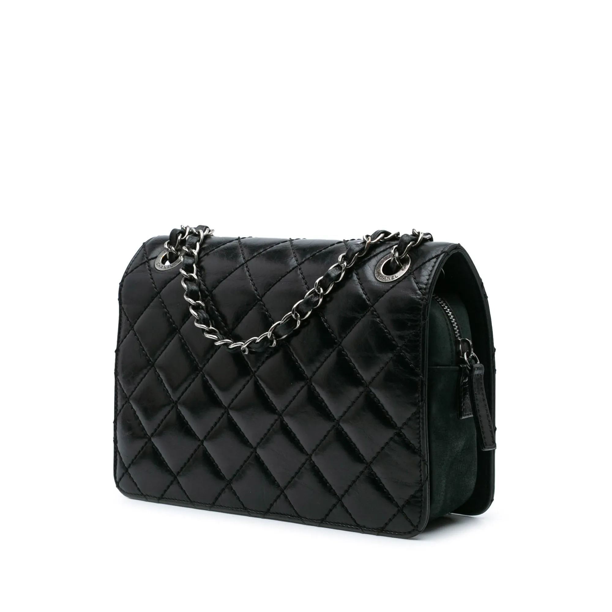Quilted Calfskin Day Trip Flap
