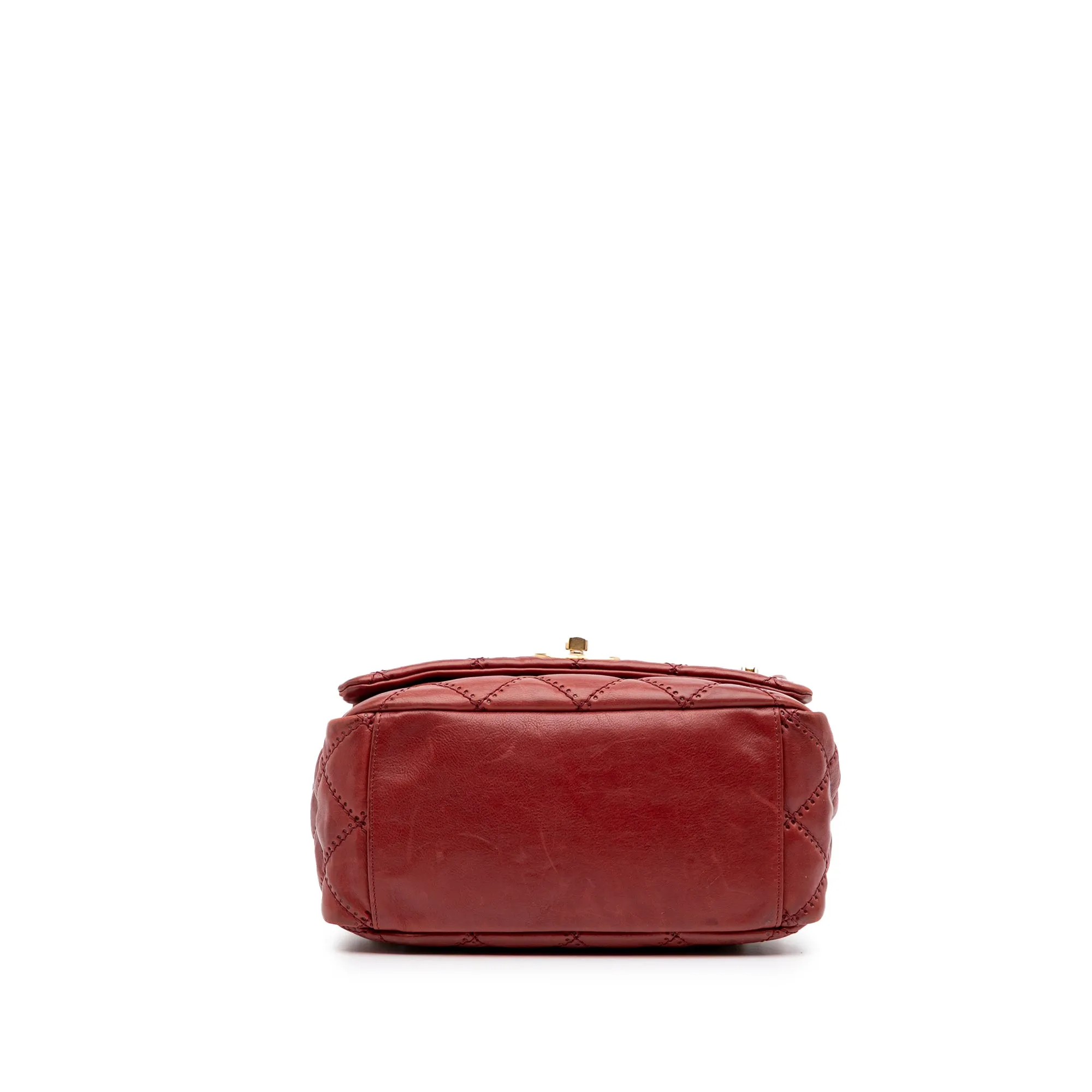 Quilted Calfskin Retro Chain Camera Flap