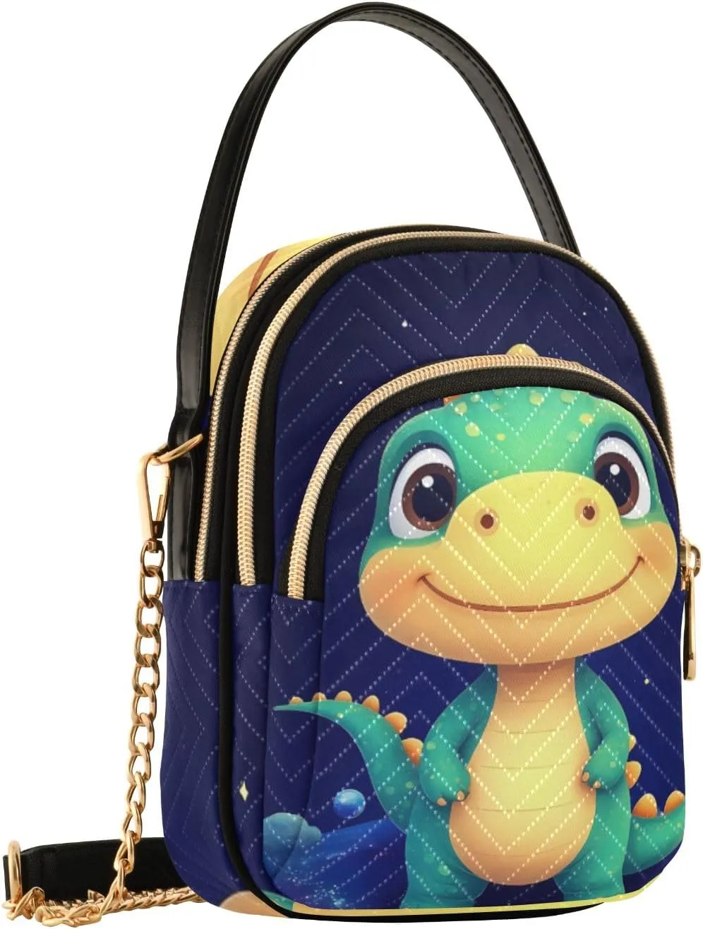 Quilted Crossbody Bag Small Shoulder Purse Women's Handbags Phone Purse with Chain