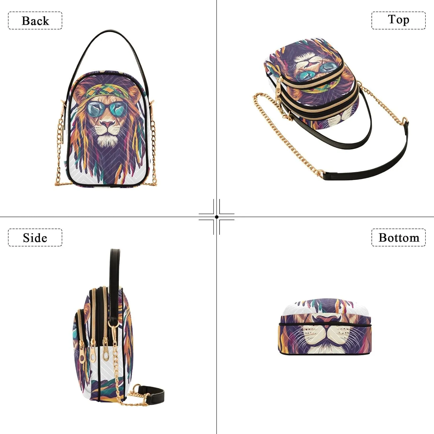 Quilted Crossbody Handbags Cell Phone Shoulder Bag