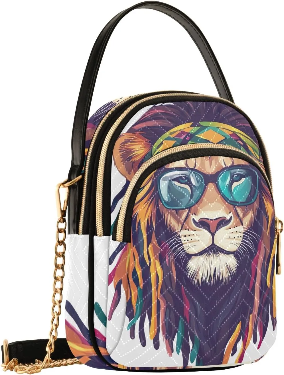 Quilted Crossbody Handbags Cell Phone Shoulder Bag