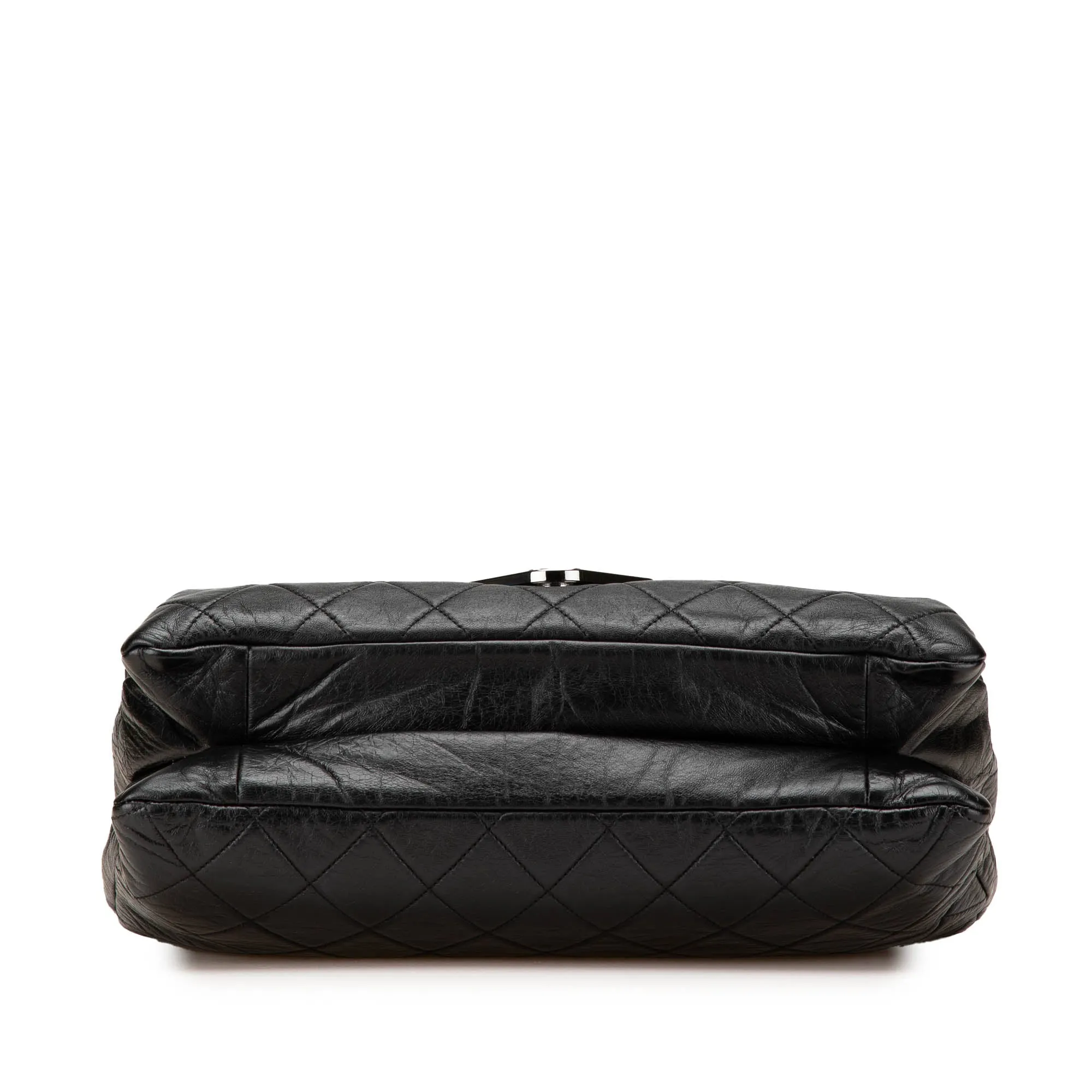 Quilted Lambskin Padded Envelope Double Flap