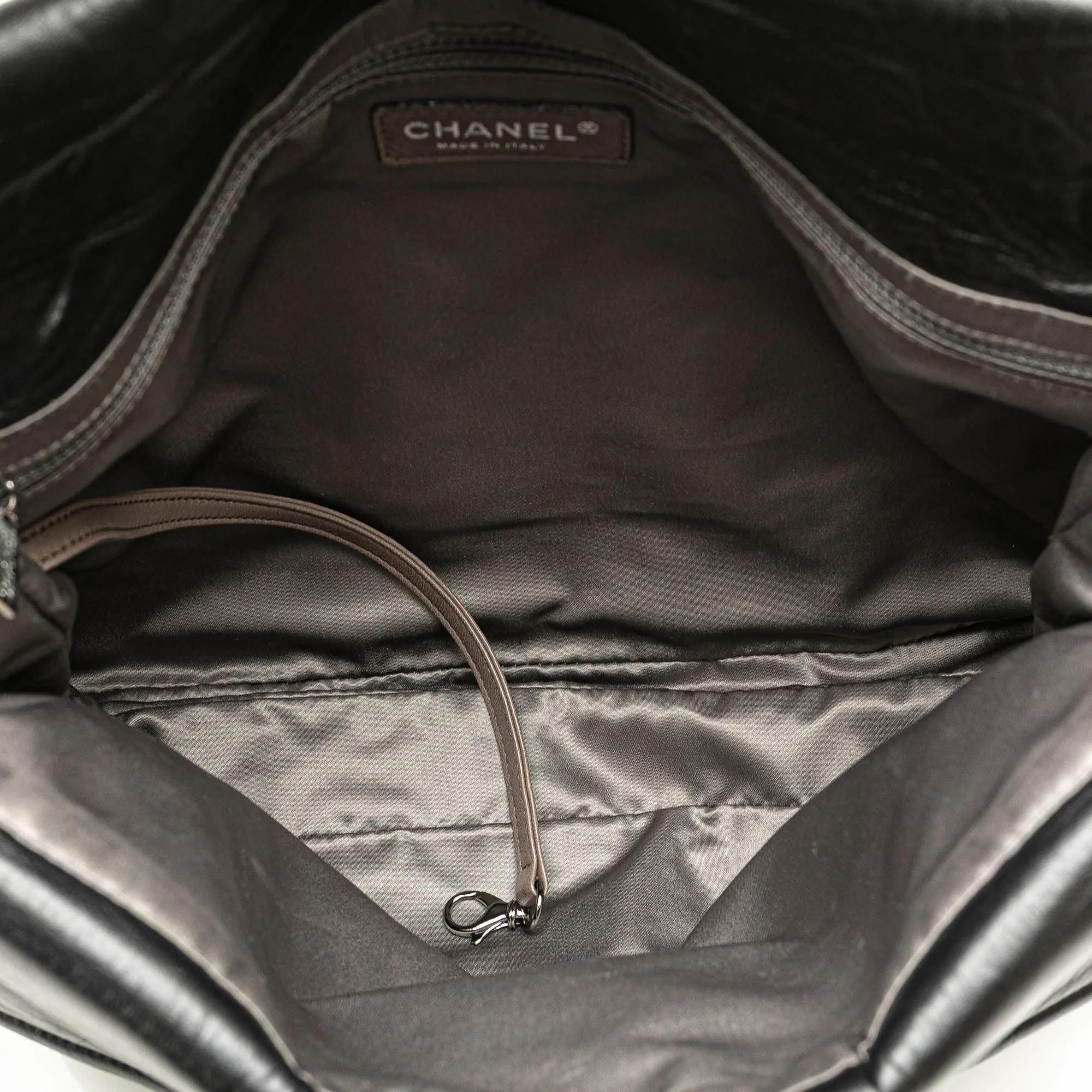 Quilted Lambskin Padded Envelope Double Flap