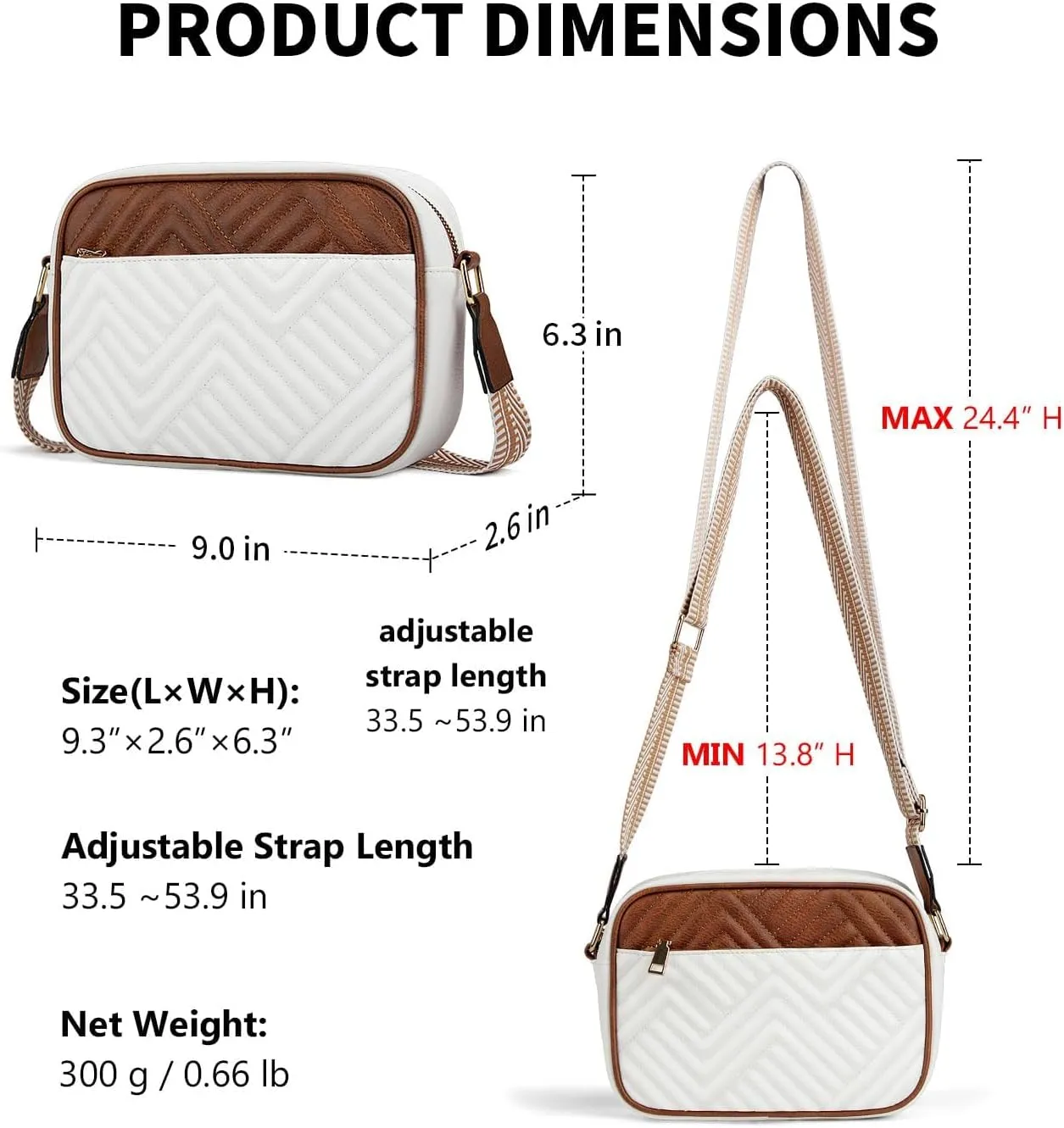 Quilted Vegan Leather Crossbody Bags for Women, Small Shoulder Crossbody Bag Womens Handbags, Purses for Women
