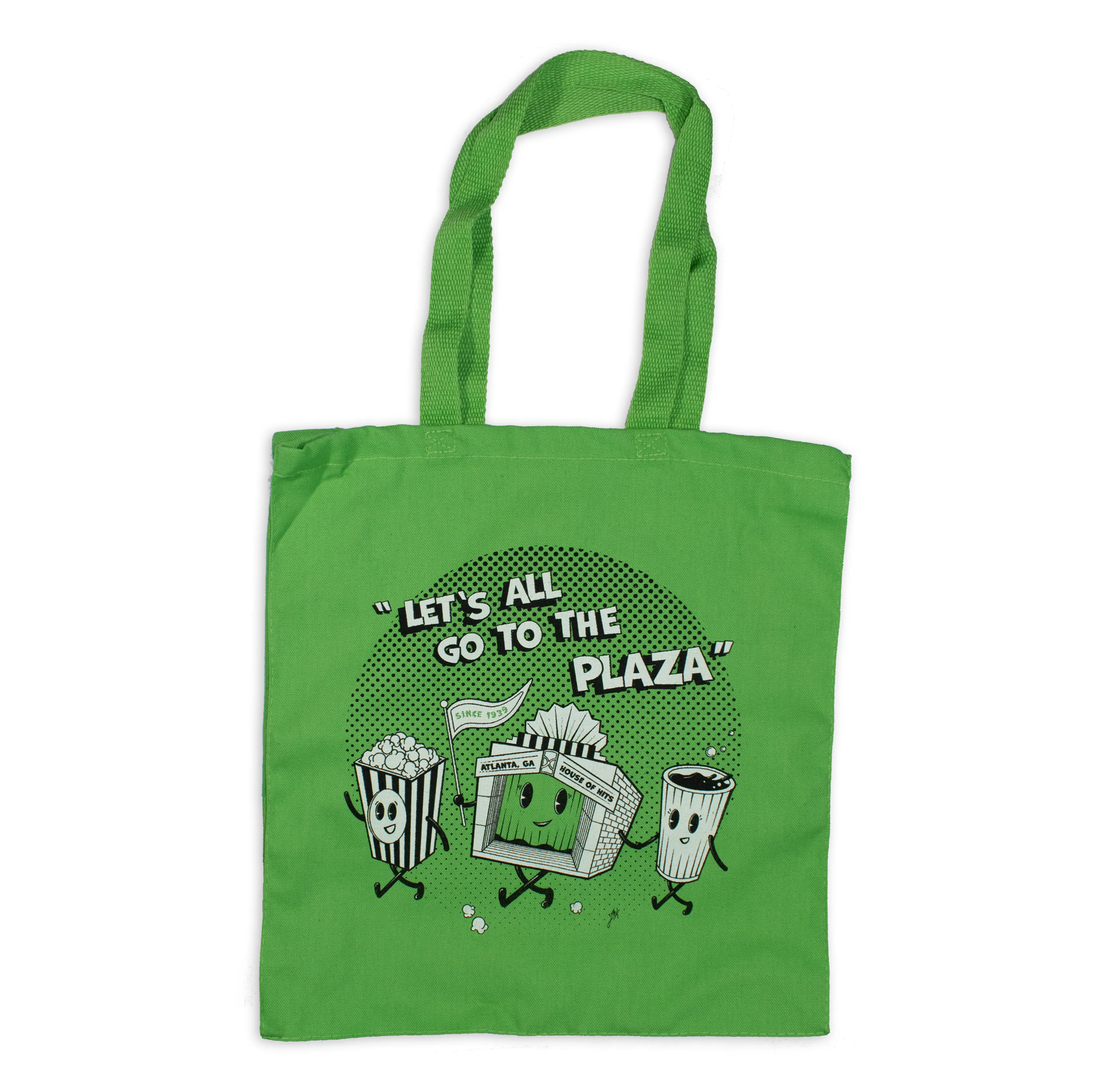 "Let's All Go To The Plaza!" Tote Bag by Jordan Kady