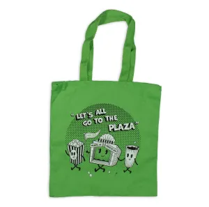 "Let's All Go To The Plaza!" Tote Bag by Jordan Kady