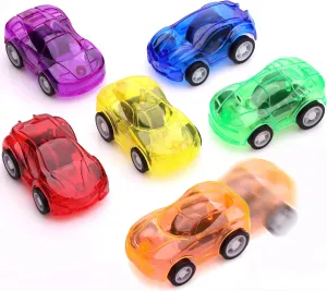 Race Cars Toys - Pull Back Cars for Toddlers - Mini Race Car Party Favors, Classroom Prizes - Bulk Toys - Toys for Vending Machines - 24 pcs - Easter Basket Stuffers