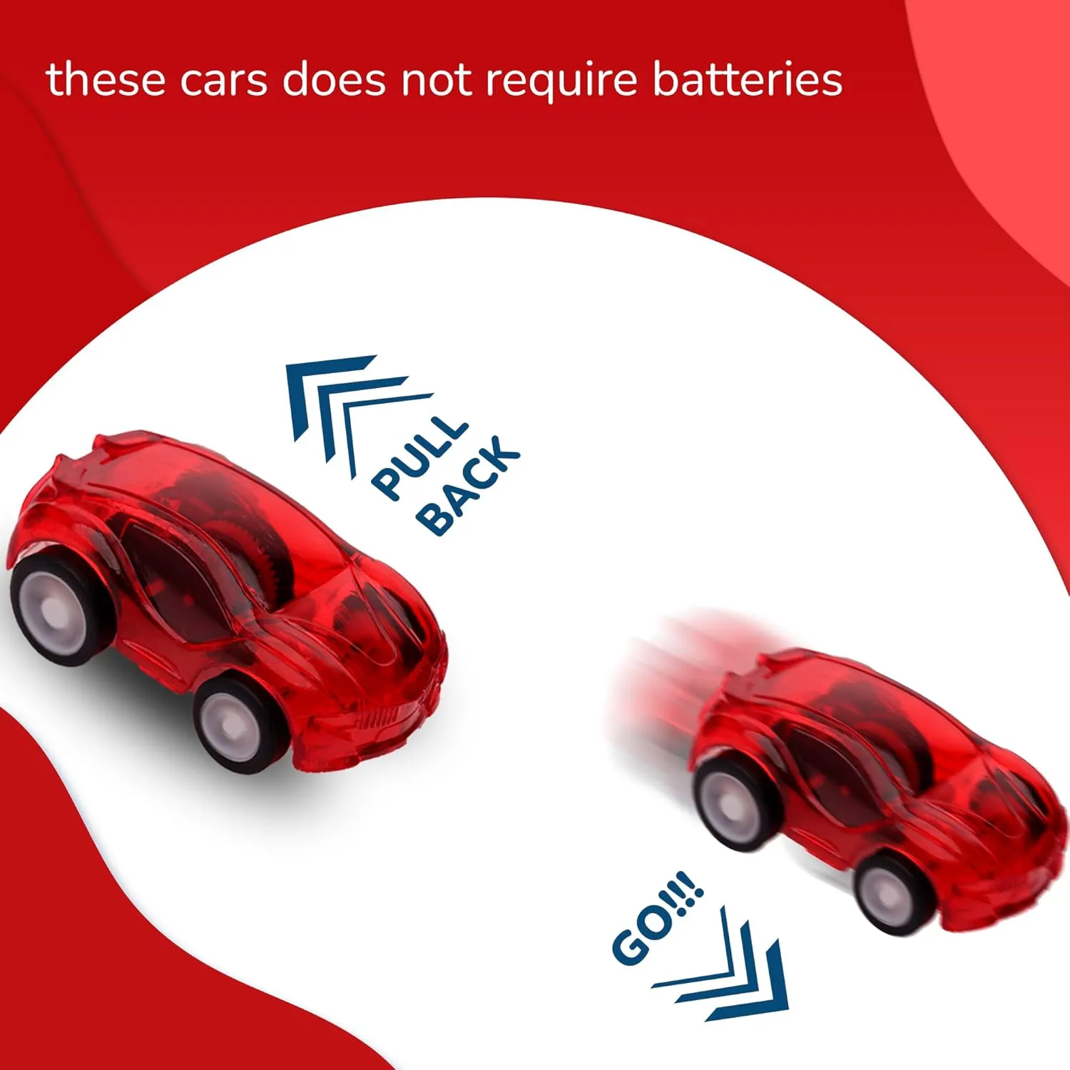 Race Cars Toys - Pull Back Cars for Toddlers - Mini Race Car Party Favors, Classroom Prizes - Bulk Toys - Toys for Vending Machines - 24 pcs - Easter Basket Stuffers