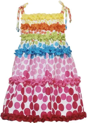 Rare Editions Baby-Toddler-Little Girls Sleeveless Woven Dress