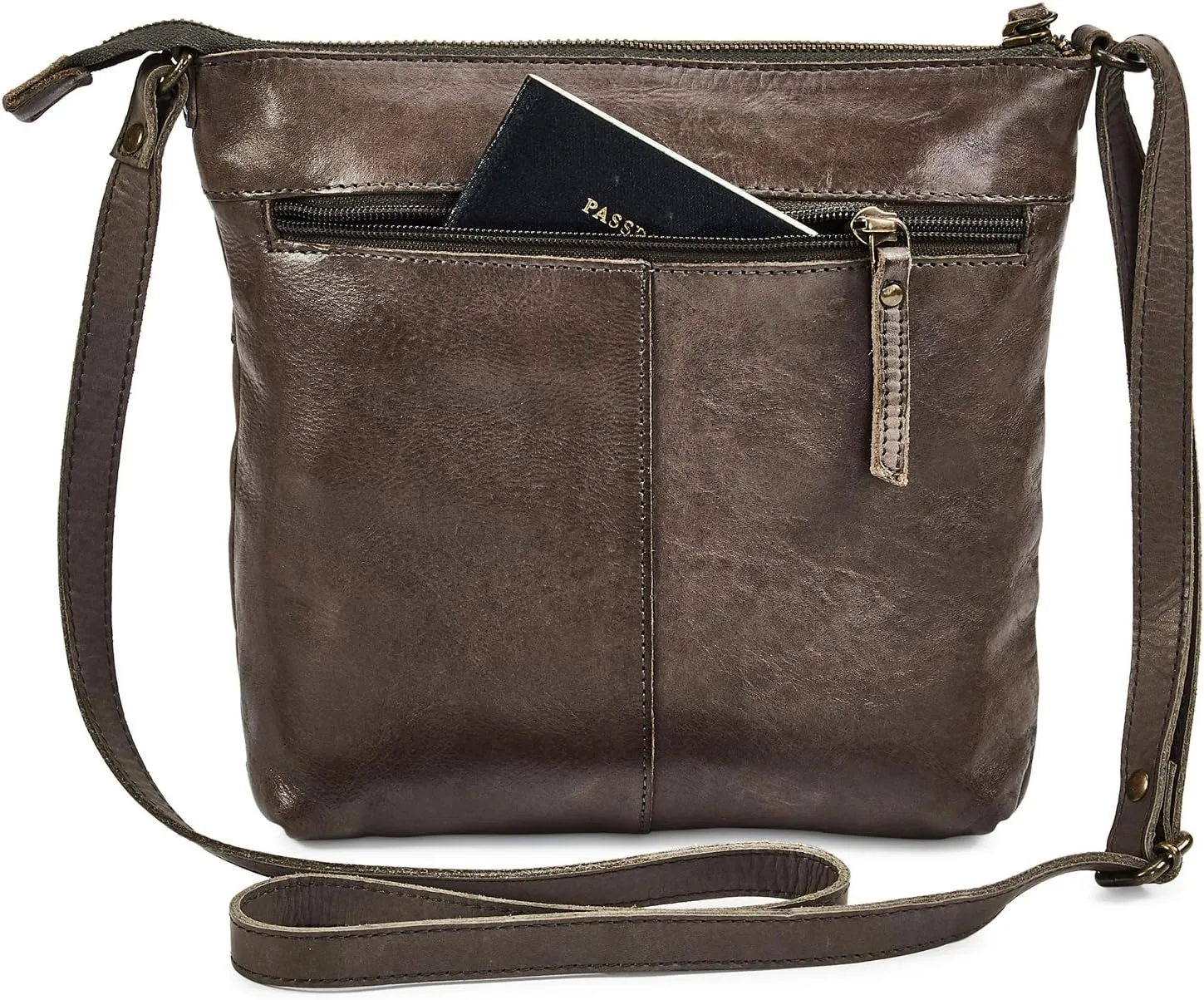 Real Leather Purse for Women Crossbody Bag Travel Shoulder Handbag Small Vintage Pocketbook