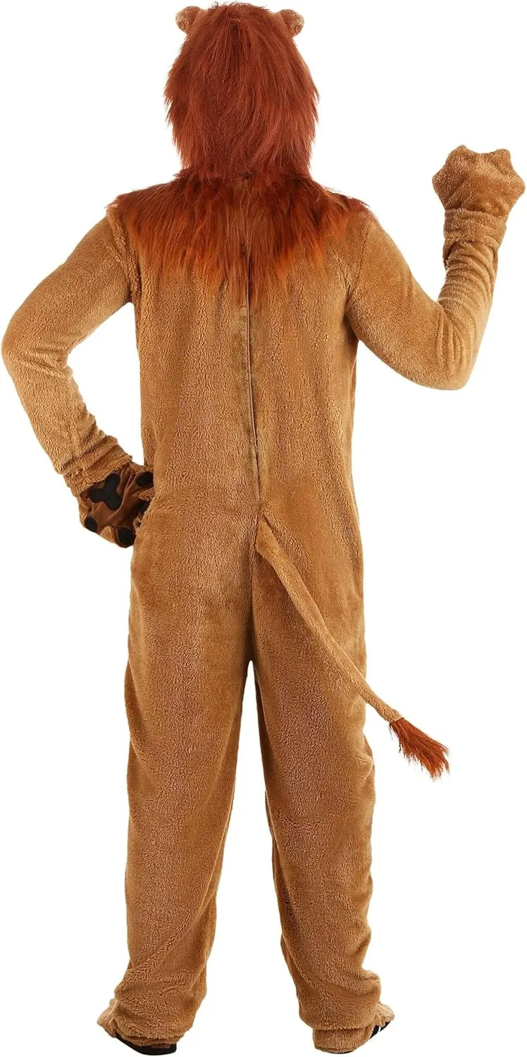 Regal Roars Await! Deluxe Plus Size Lion Costume | Unleash Your Inner Jungle King | Designed for Ferocity