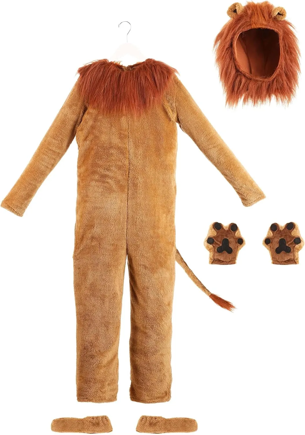 Regal Roars Await! Deluxe Plus Size Lion Costume | Unleash Your Inner Jungle King | Designed for Ferocity