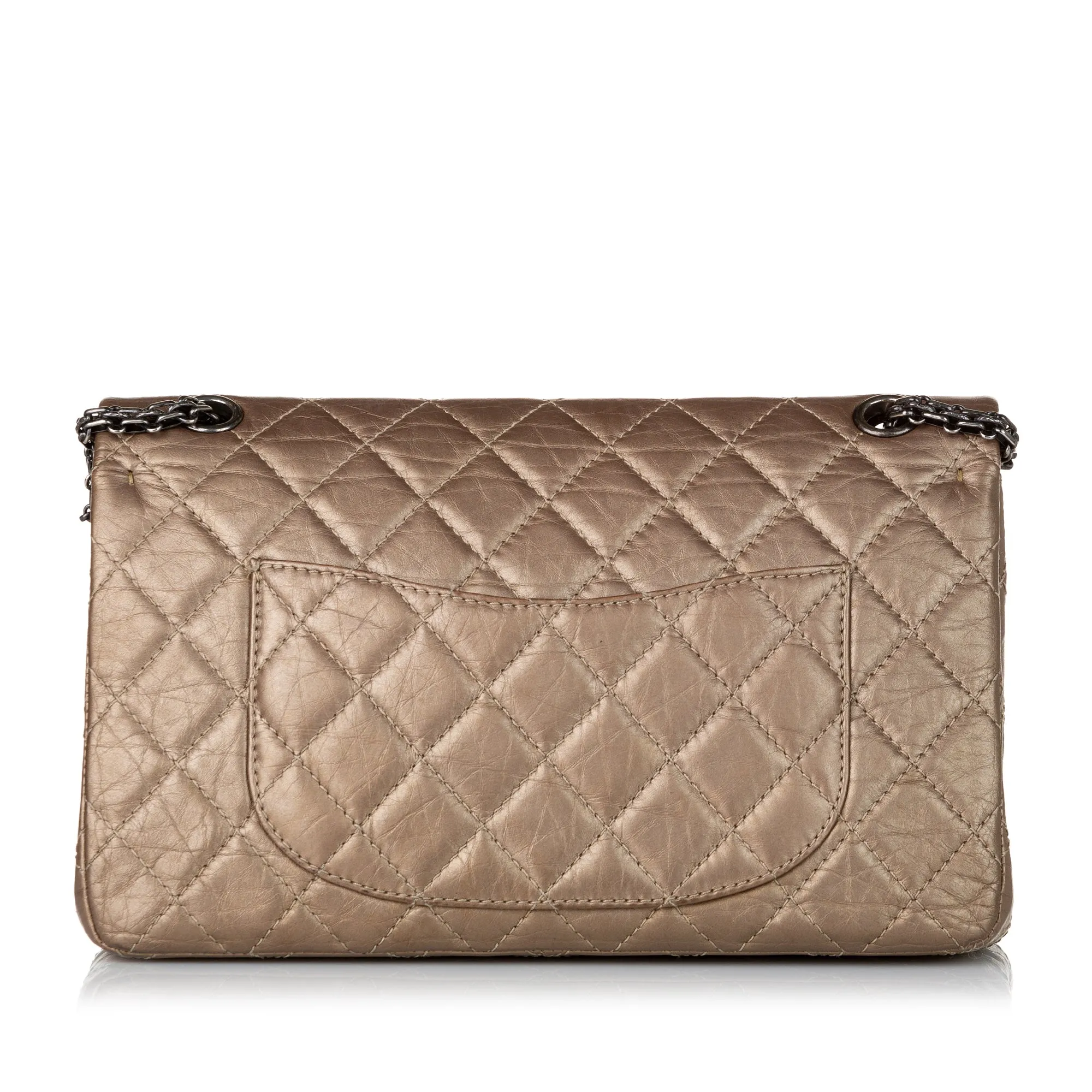Reissue 228 Lambskin Double Flap Bag